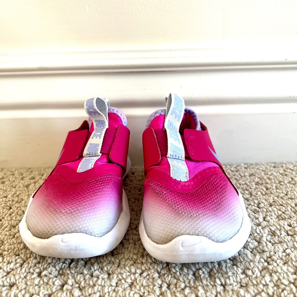 Kids Pink Nike Slip-On Shoes